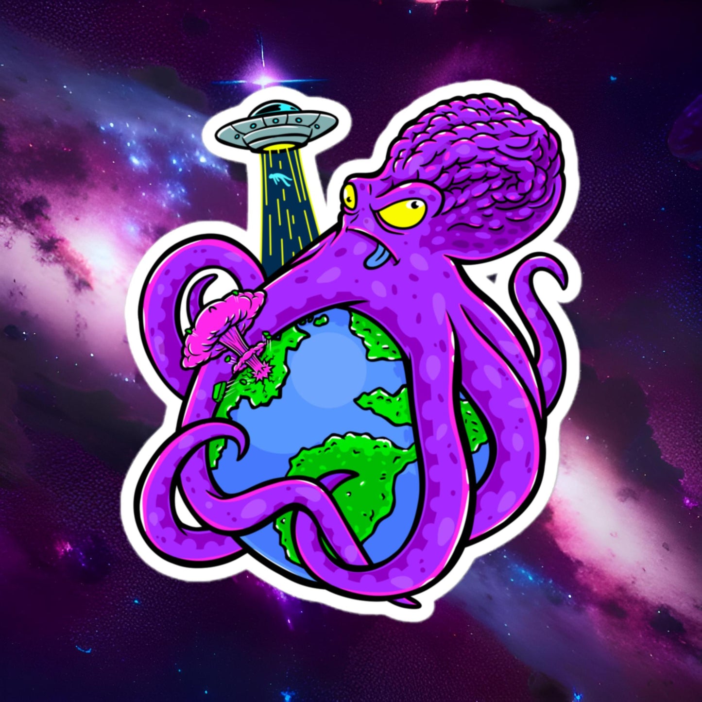 Derptapus Bubble-free Sticker