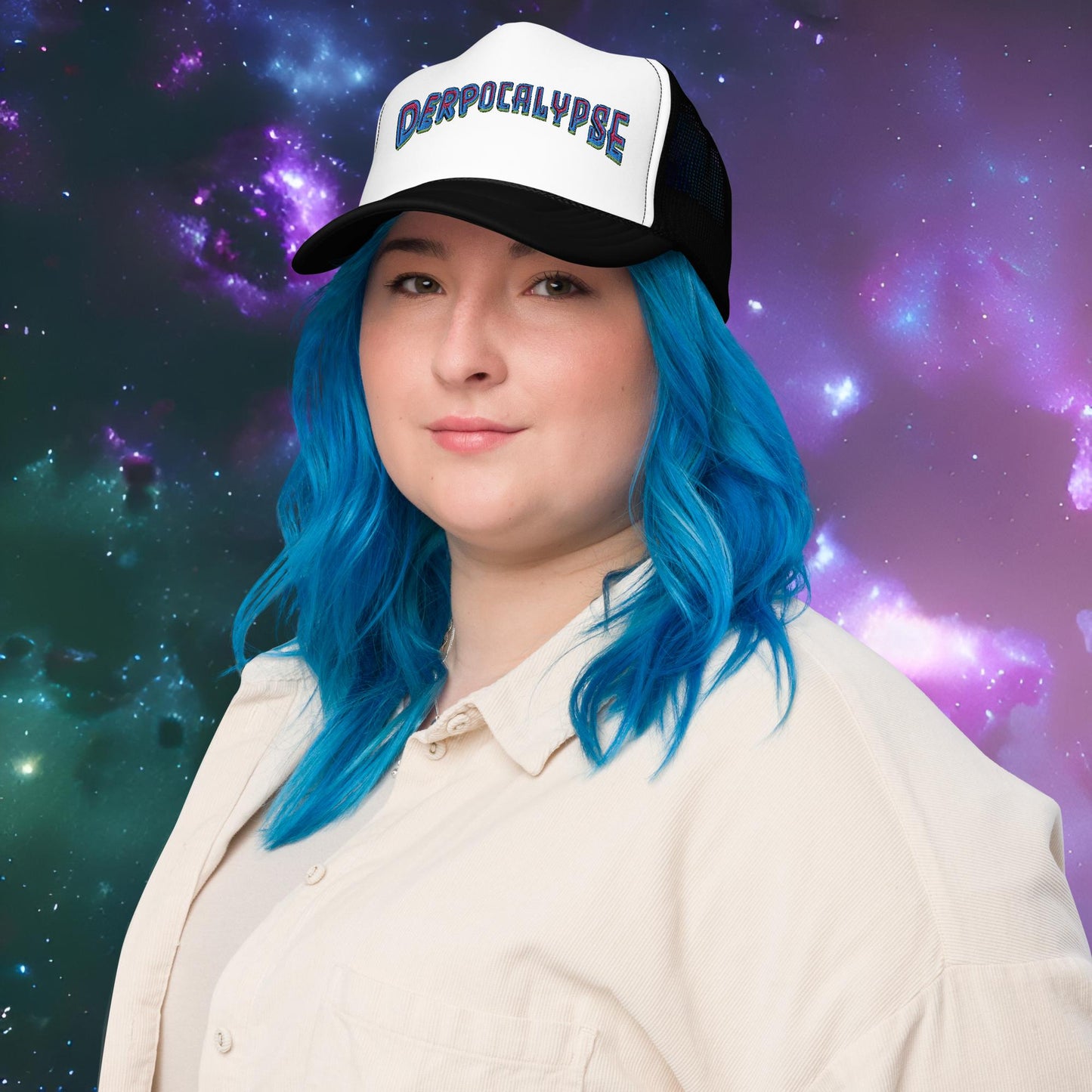 Derpocalypse Pufft Embroidered Foam trucker hat