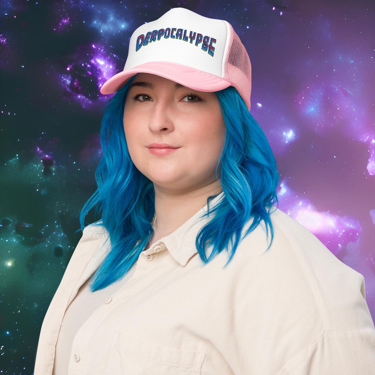 Derpocalypse Pufft Embroidered Foam trucker hat